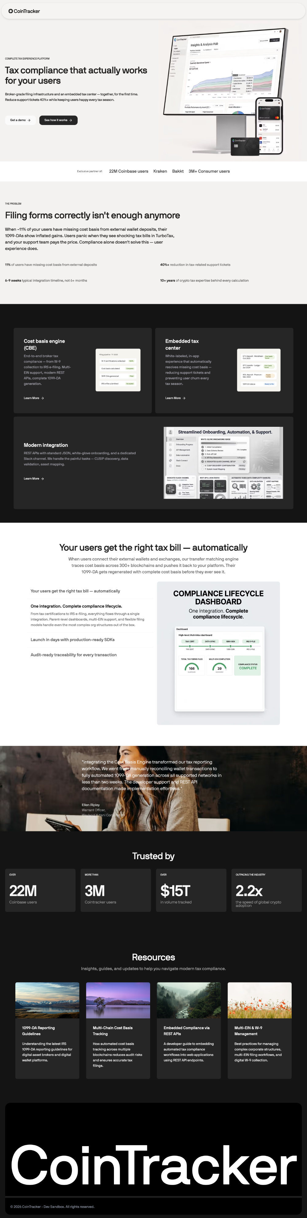 web site screenshot